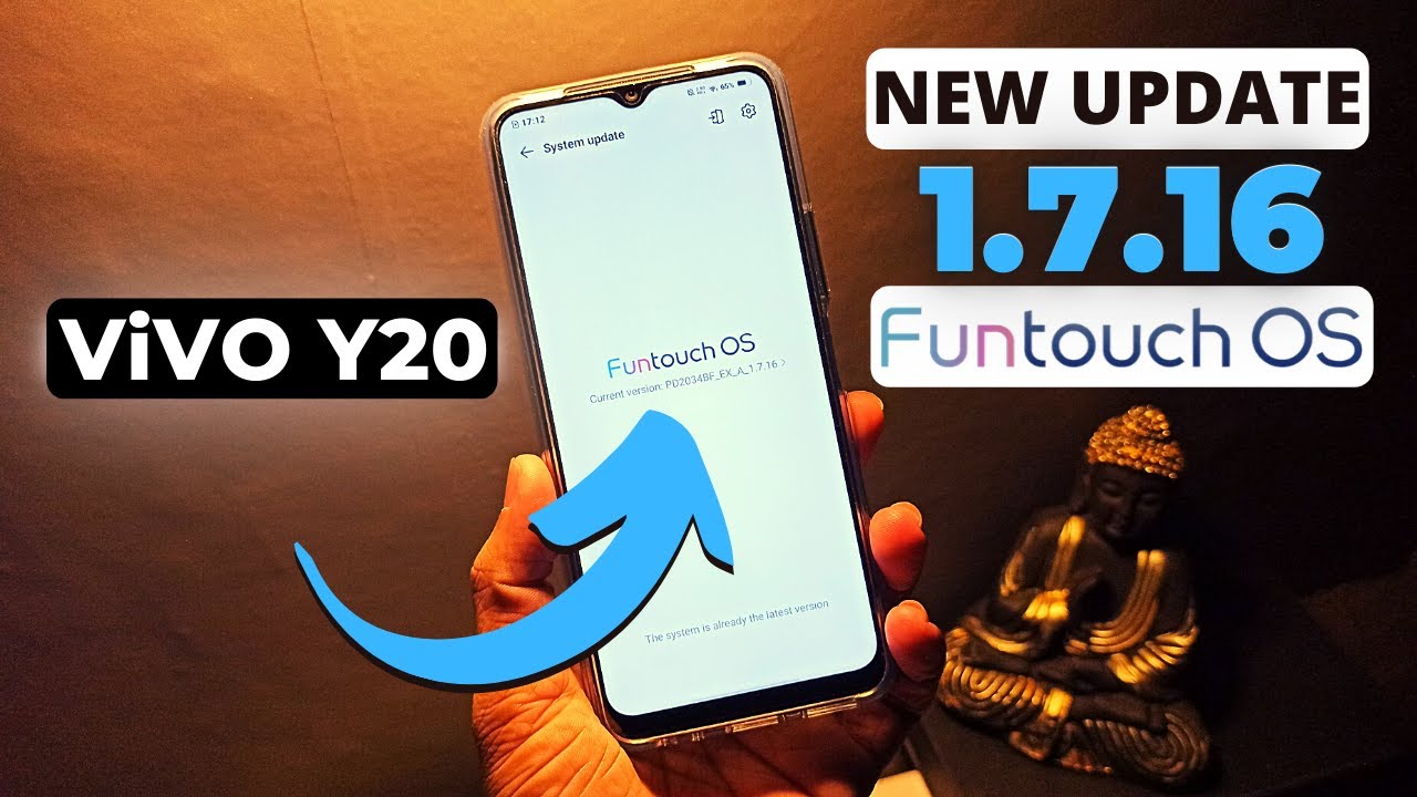 Vivo Y20 New Update | Funtouch Os 1.7.16 | Funtouch Os 10.5 Update | Vivo Y20 Camera Update | Y20i