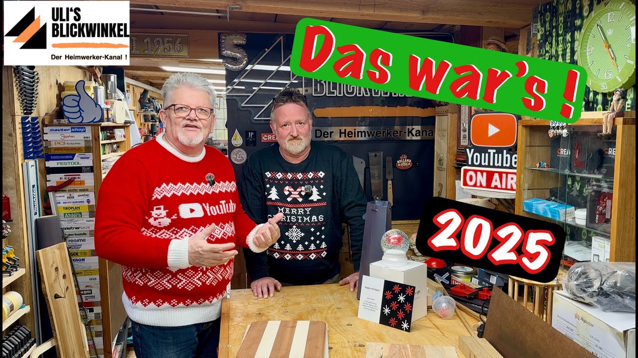 Das wars im Jahr 2025 ! 