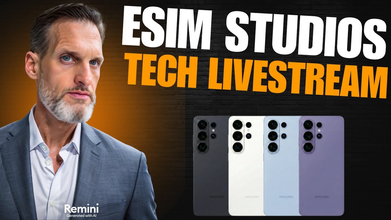 eSIM STUDIOS Friday Night Tech Chat 📱