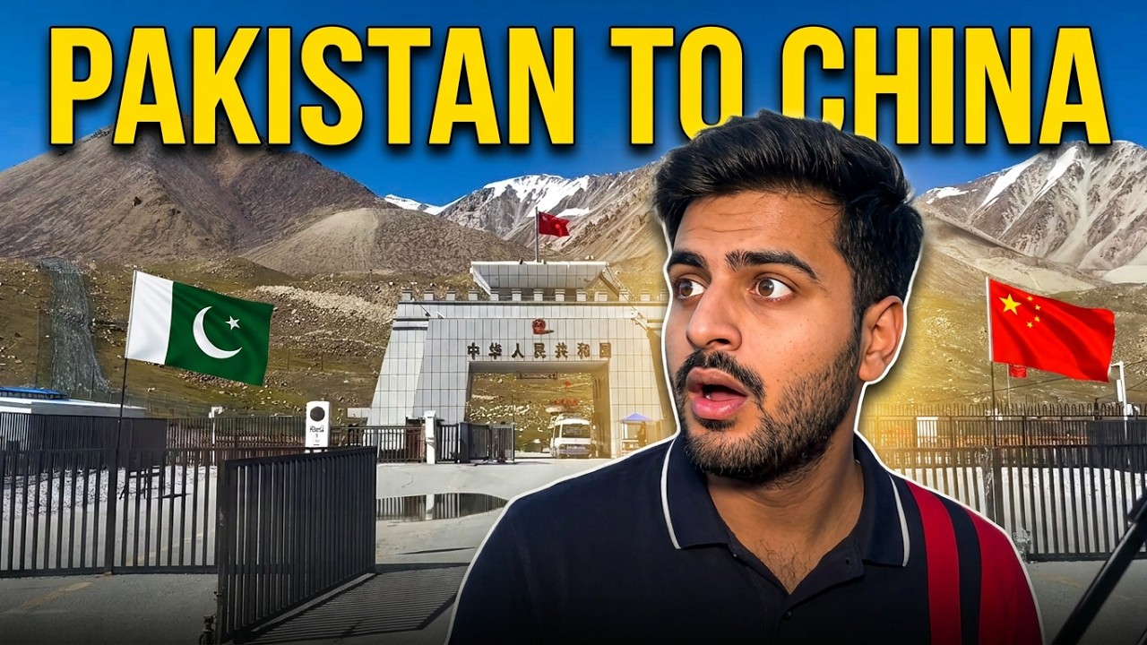PAKISTAN TO CHINA BY ROAD | ENTERING CHINA | KHUNJERAB BORDER | ShamsinChina