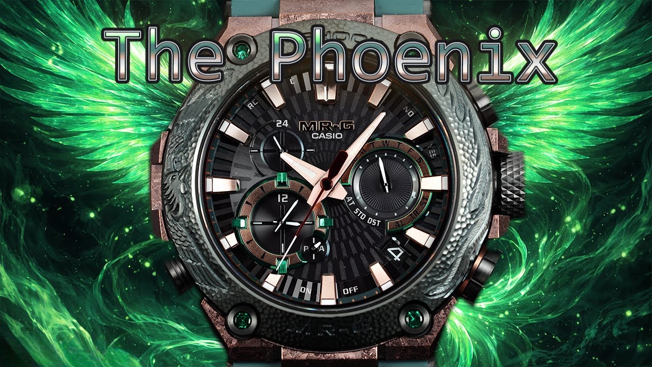 Is the G-Shock MR-G MRGB2000KT3A Phoenix Hand Engraved Limited Edition the elevation G-Shock Wants?