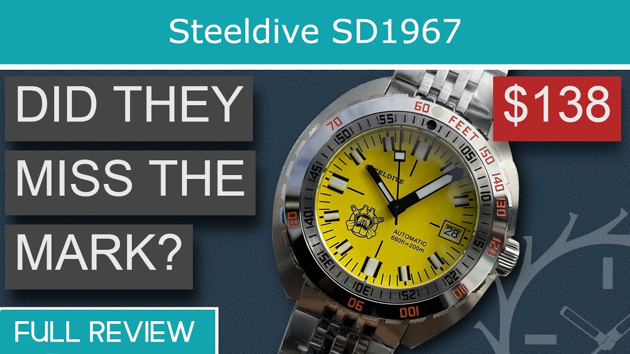 Steeldive SD1967 - DOXA on a Budget, or budget Doxa? (Full review)