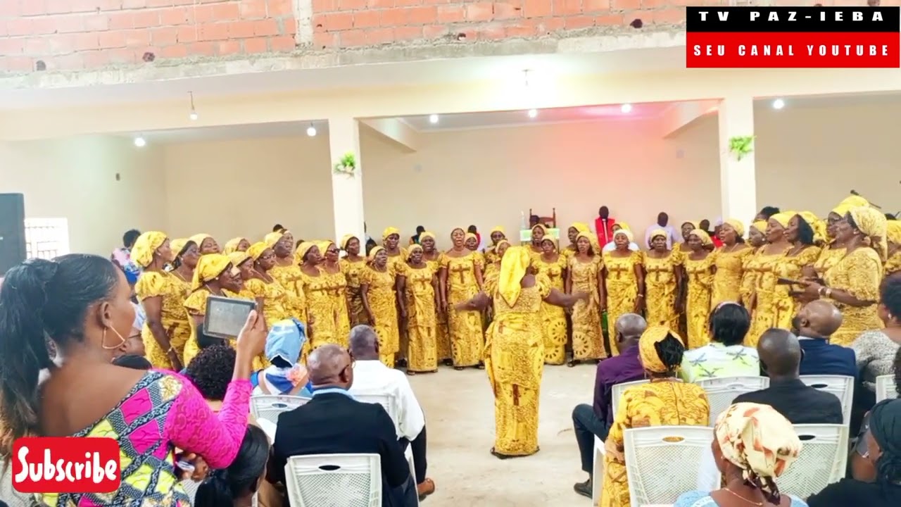 Coro Deus é Amor no Culto de Ação de graça na Paróquia da Paz- IEBA. 30/10/2022.