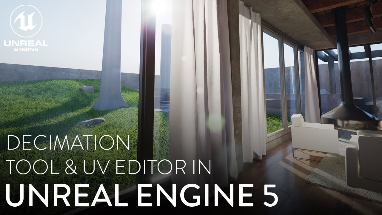 Decimation Tool & UV Editor In Unreal Engine 5