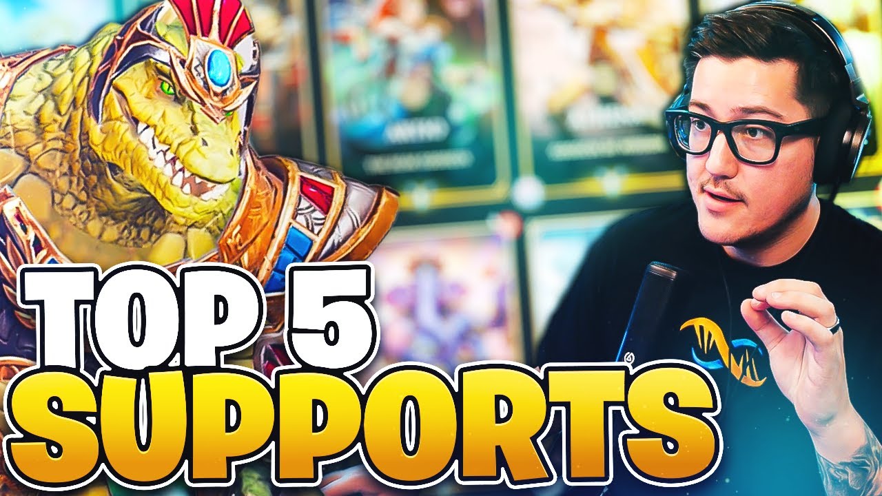 TOP 5 SUPPORTS SMITE 2 - UPDATED