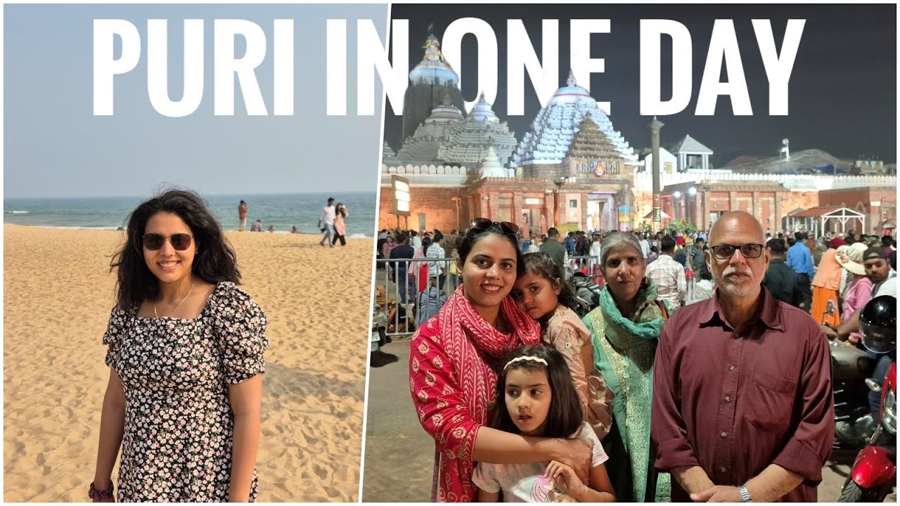 Puri Travel Vlog: Blue Flag Beach, Jagannath Temple & More (Ep-6) | Odisha Tourism