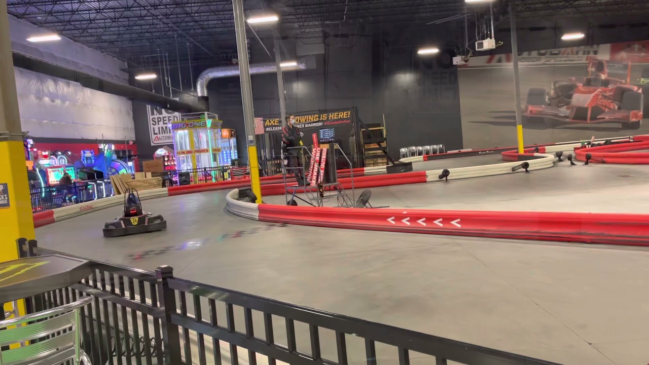 HIGH-SPEED INDOOR GO-KARTING @ AutoBahn | Sterling, Virginia
