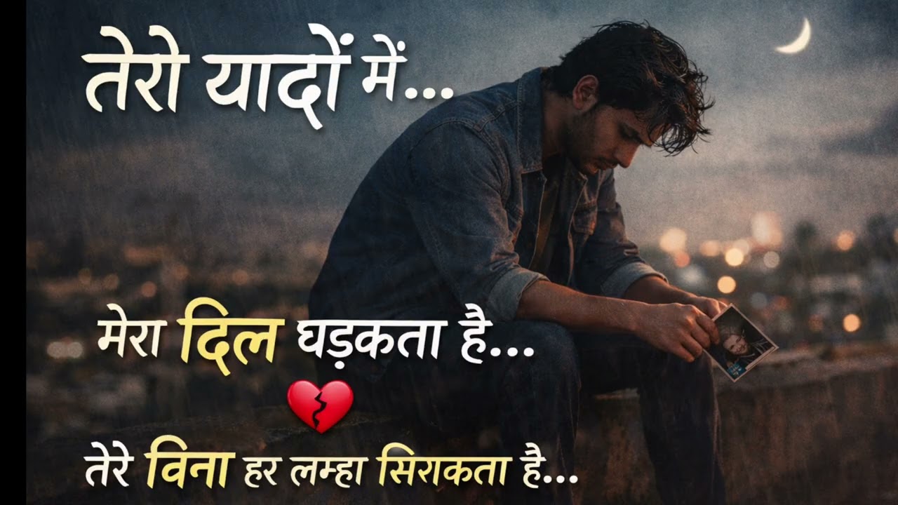 “Teri Yaadon Mein Mera Dil Dhadakta Hai | New Sad Love Song💔😭 | Heart Touching”
