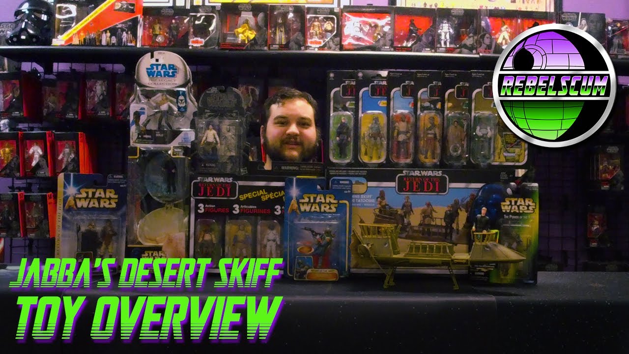 Jabba's Desert Skiff Toy Overview