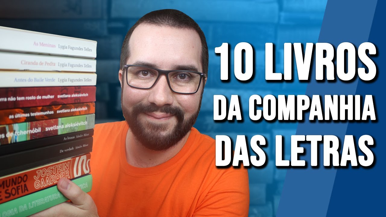10 LIVROS DA COMPANHIA DAS LETRAS (PARTE 1)