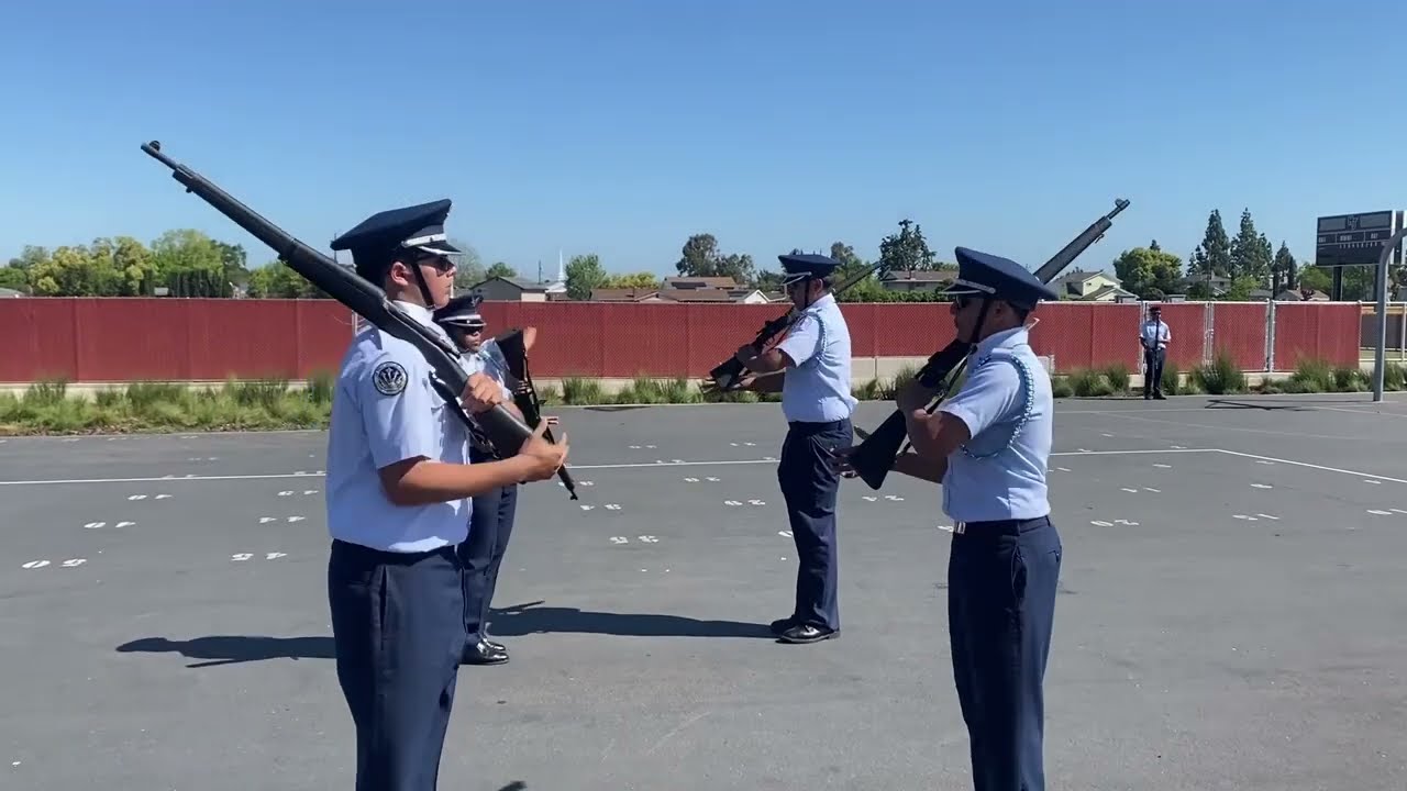 4-Man Armed Drill Exhibition, 1st place, NCIDM 2024