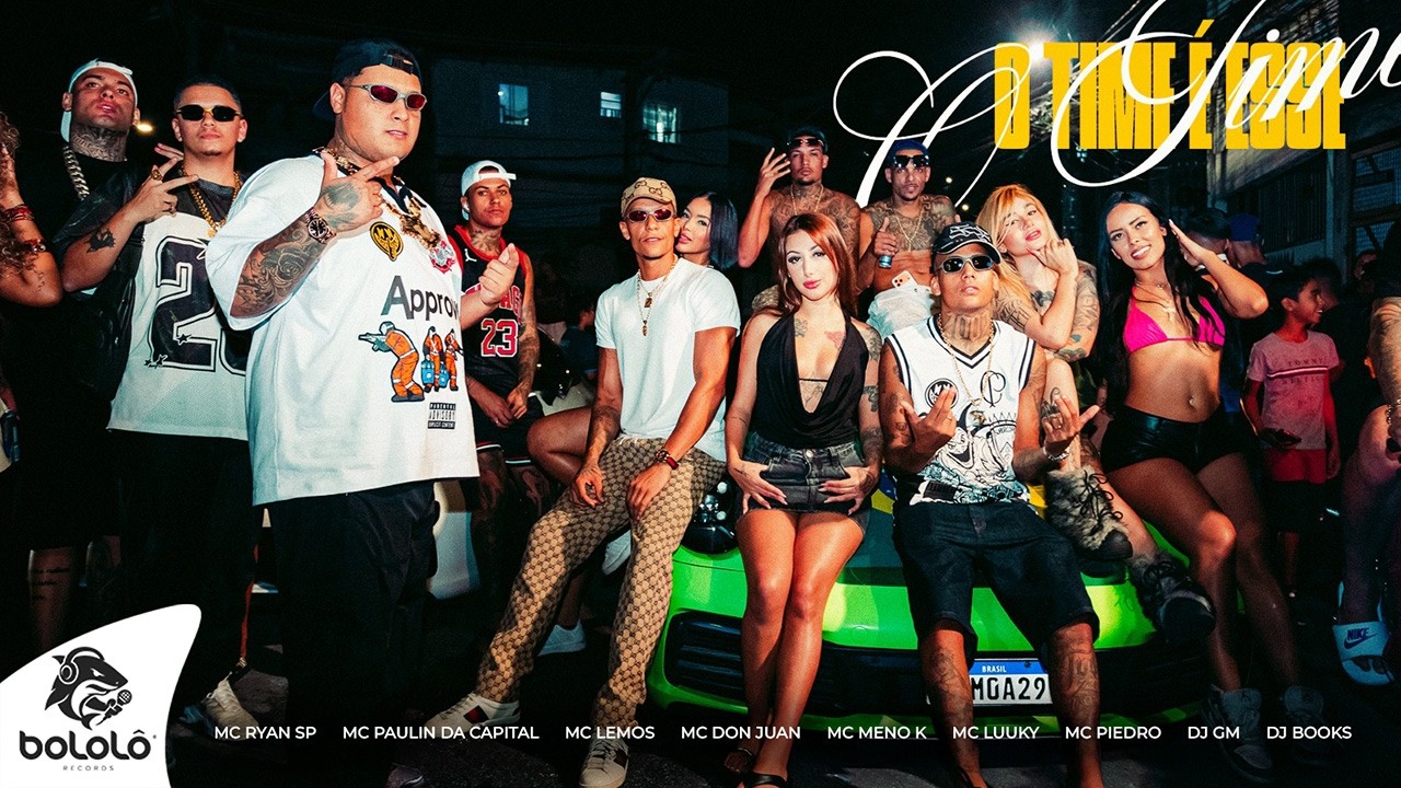 O TIME &Eacute; ESSE - MCs Ryan SP, Paulin da Capital, Lemos, Meno K, Don Juan, Luuky, Kadu, Piedro (Clipe)