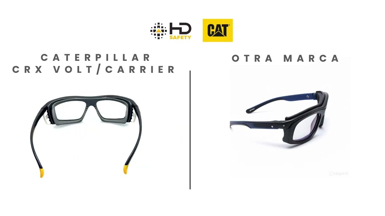 CATERPILLAR LENTES DE SEGURIDAD CON PRESCRIPCIÓN