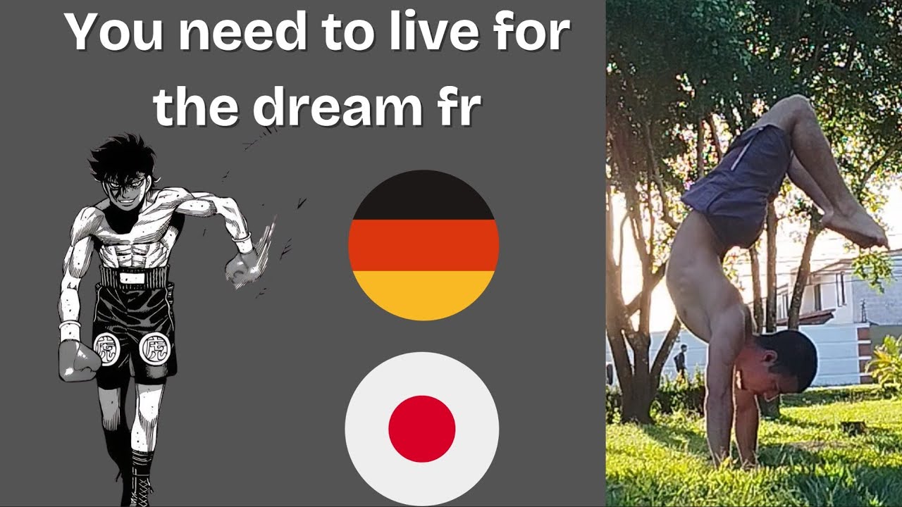 Only live for your dream. (There's literally no other option)