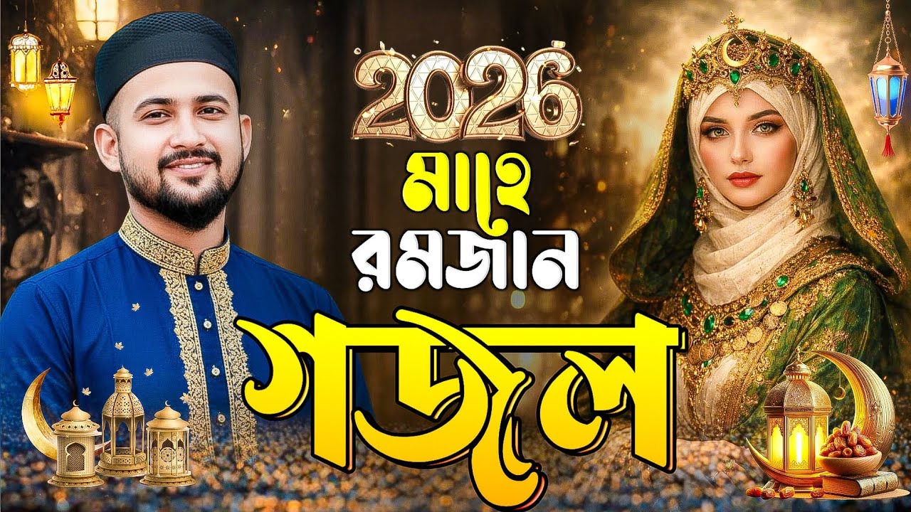 মাহে রমজানে গজলটি শুনুন | Md Huzaifa Gojol | এমডি হুজাইফা গজল Ramadan Bangla Gojol | New Gojol 2026