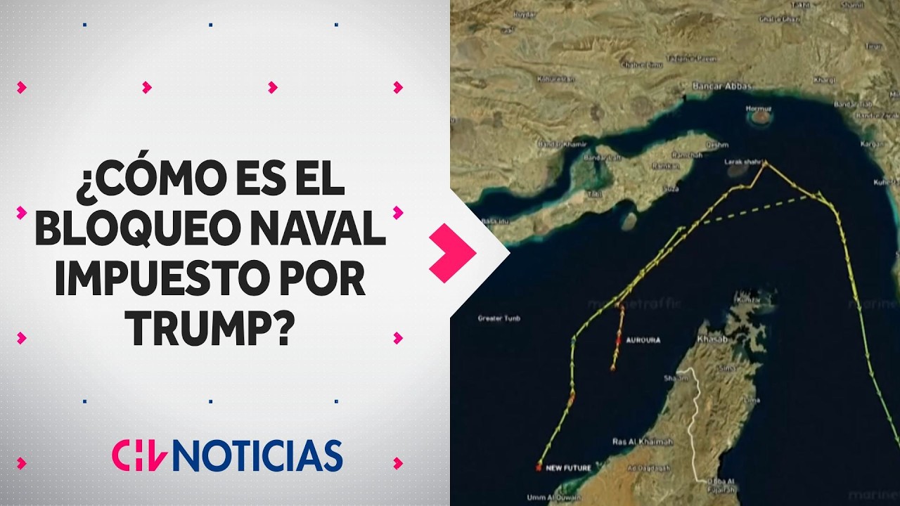 &iquest;C&oacute;mo es el bloqueo naval del estrecho de Ormuz impuesto por Trump y a quienes afecta?
