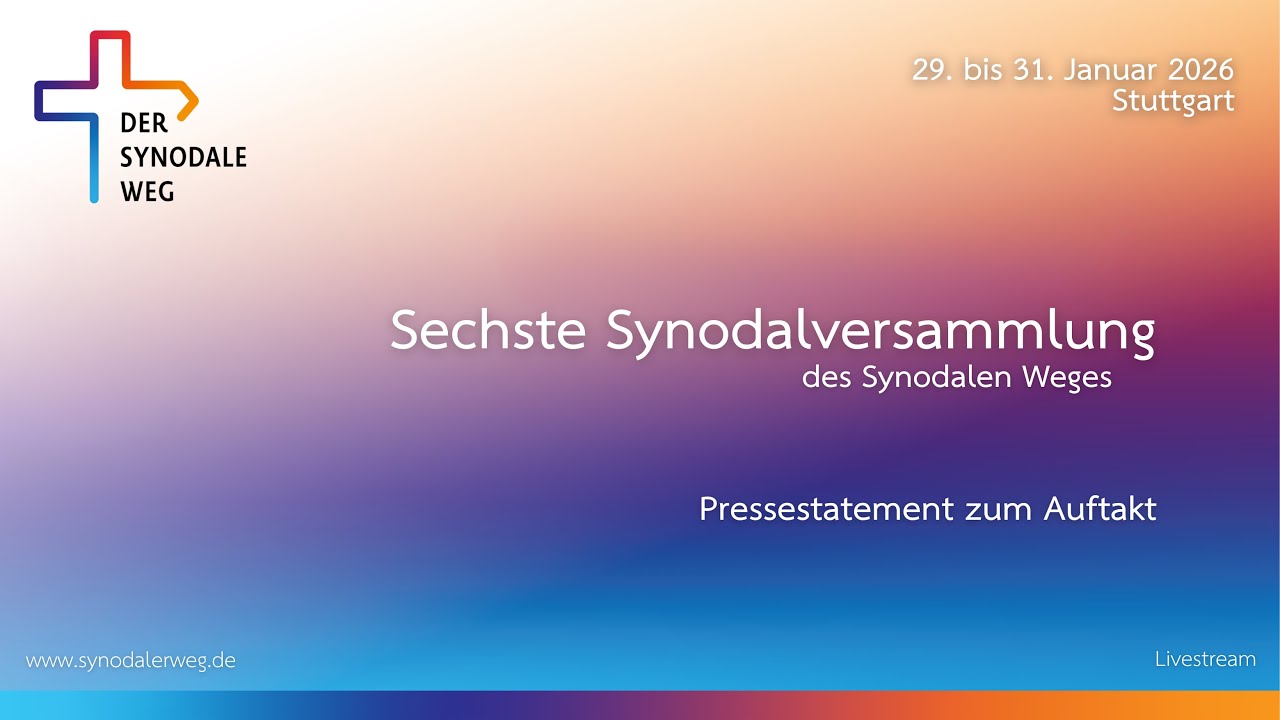 Pressekonferenz zum Auftakt der Sechsten Synodalversammlung