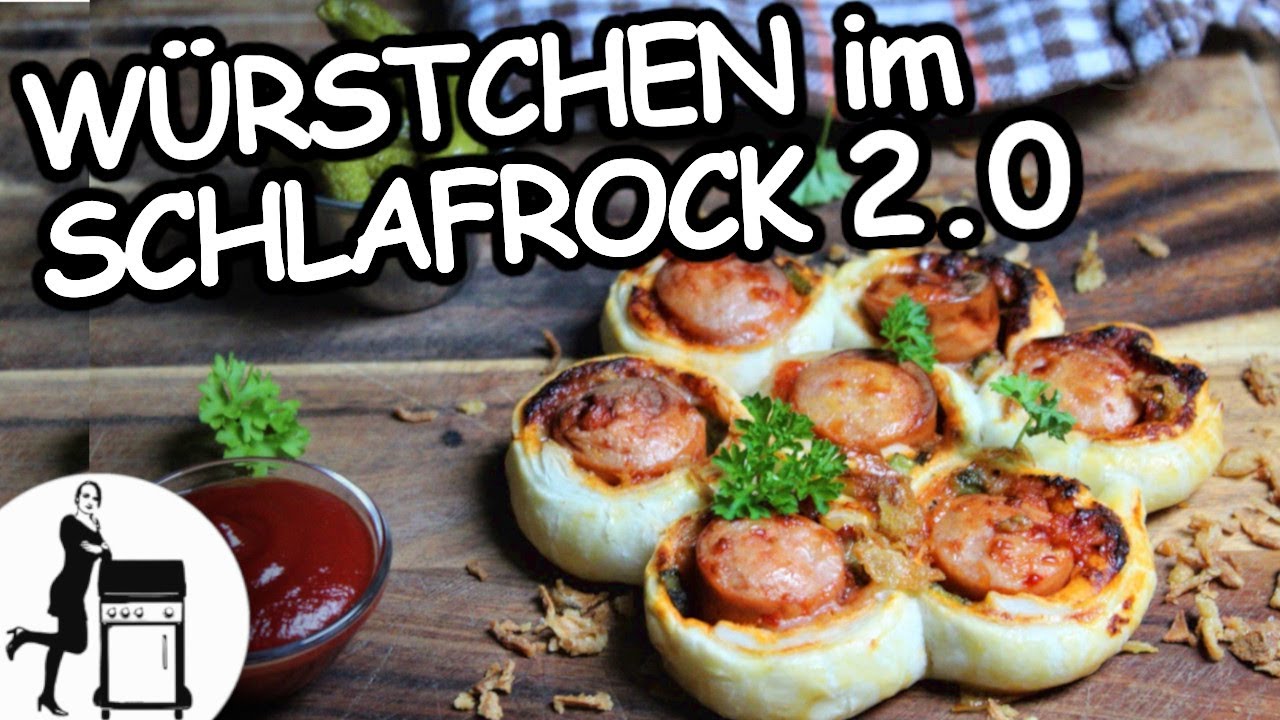 Würstchen im Schlafrock 2.0 | Würstchen Sonne | Die Frau am Grill