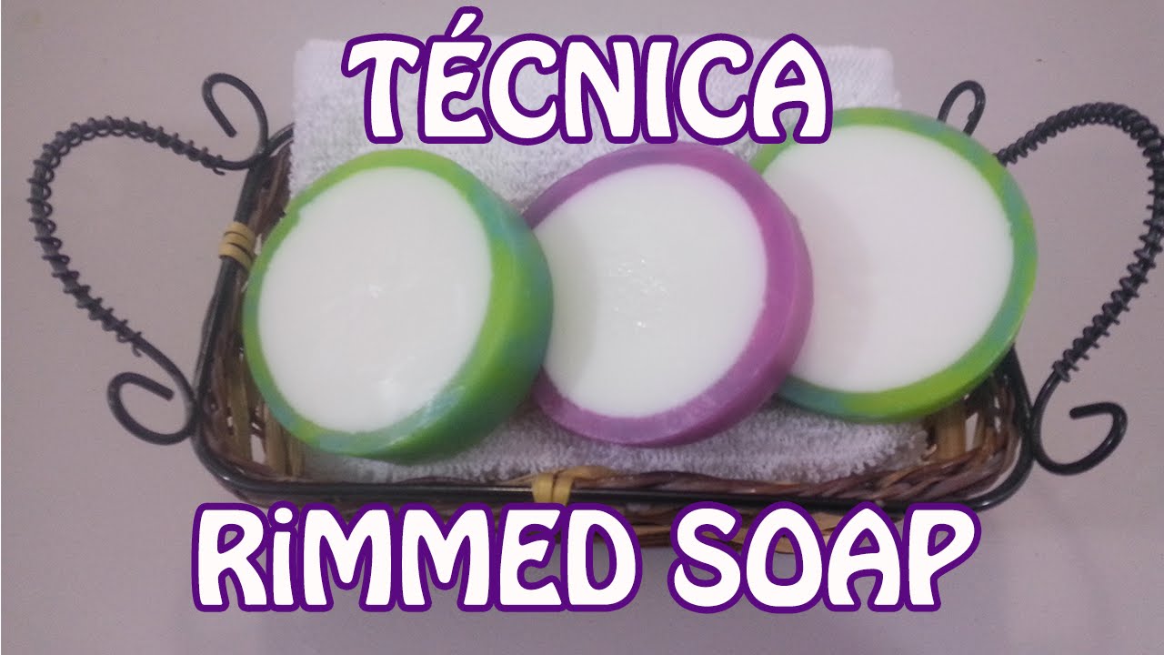 Técnica Rimmed Soap con jabón de glicerina