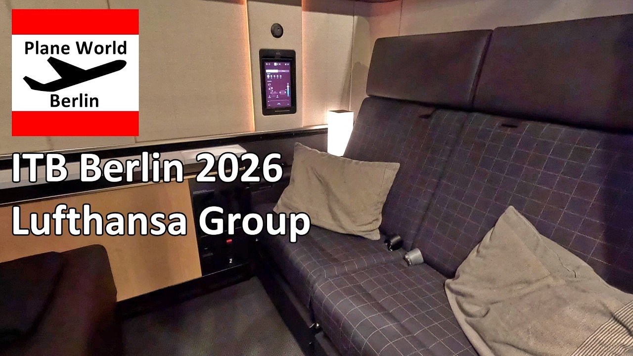 Lufthansa Group at ITB Berlin 2026 // SWISS First Grand Suite - Lufthansa and ITA Airways Business