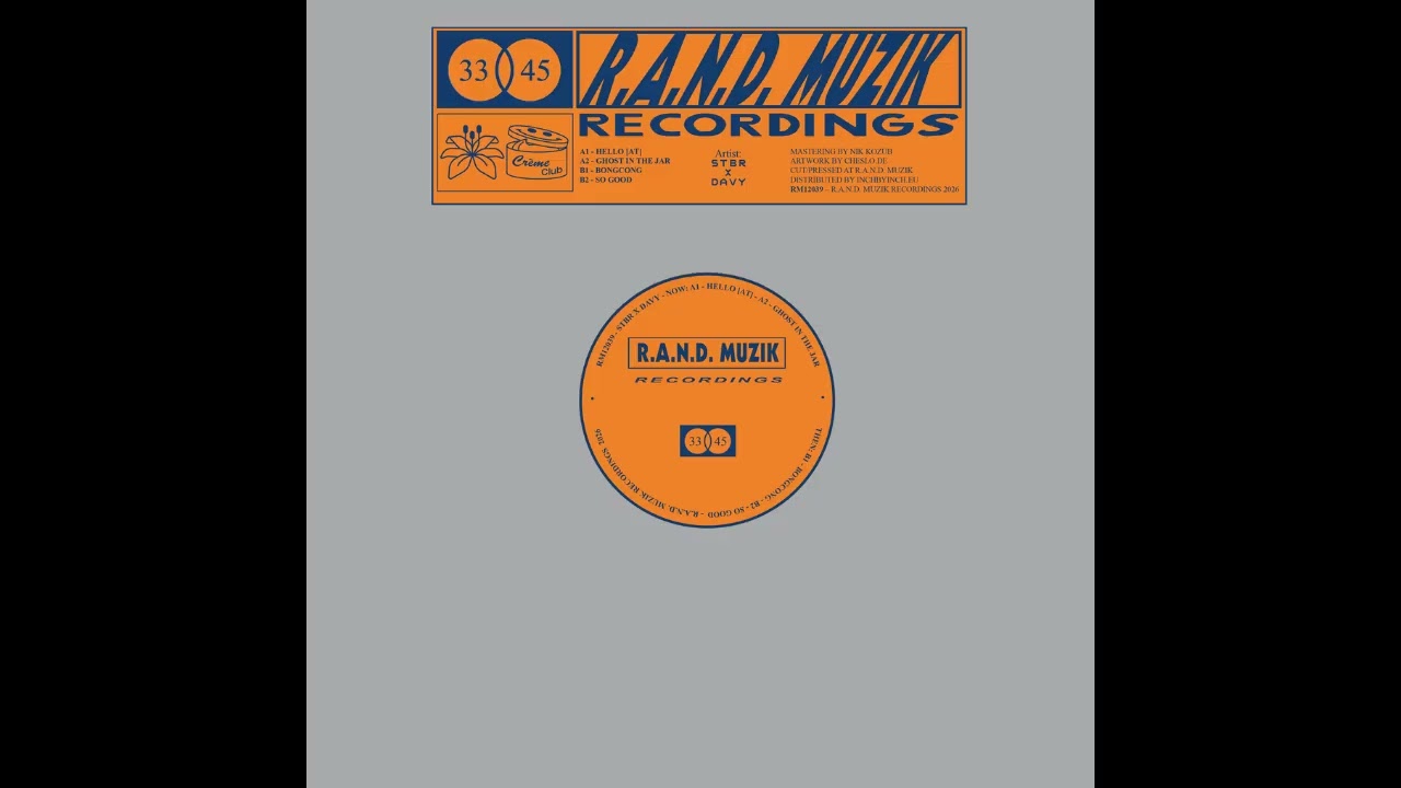 STBR x DAVY - So Good [RM12039]