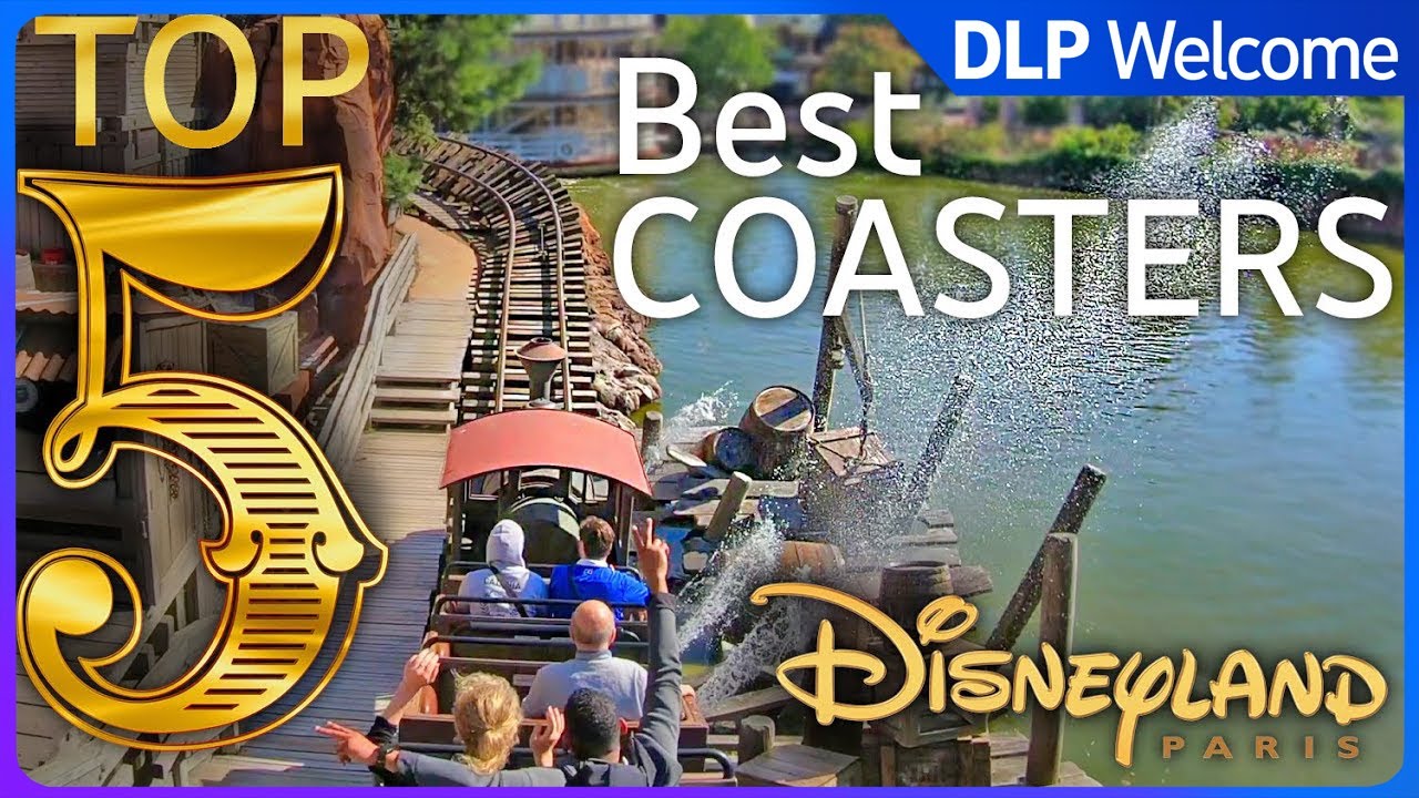 [4K] Top 5 Best Coasters - Disneyland Paris