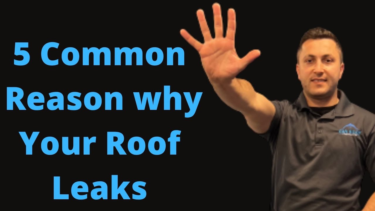 5 Common Reason Why Your Roof Leaks | Roofing Contractor | CAN Roof Construction | Natick MA