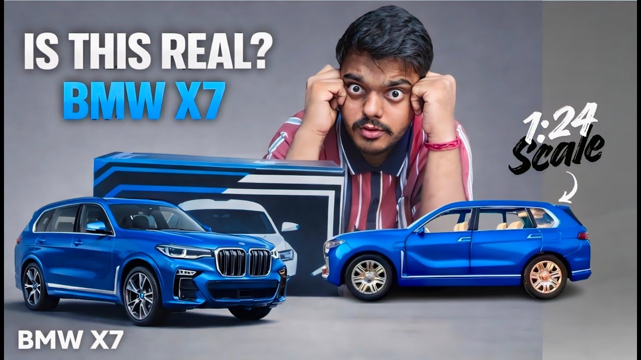 This BMW X7 Diecast Looks REAL 😱 | 1:24 Scale Unboxing & Review