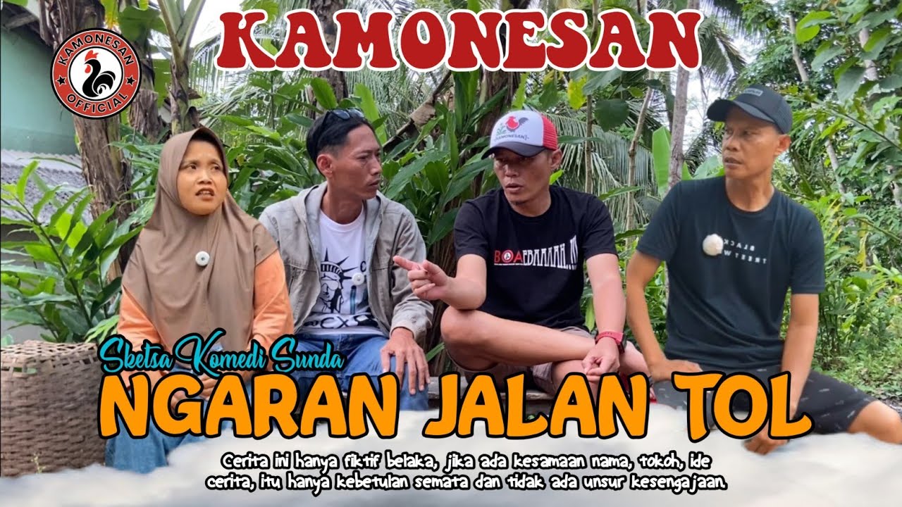 NGARAN JALAN TOL ‼️Sketsa Komedi Sunda #kamonesan #sketbor