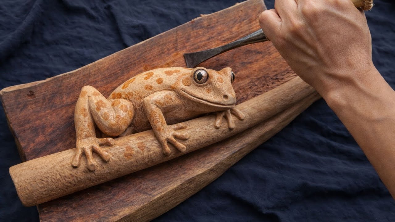 Easy Scrap Wood Carving for Beginners
