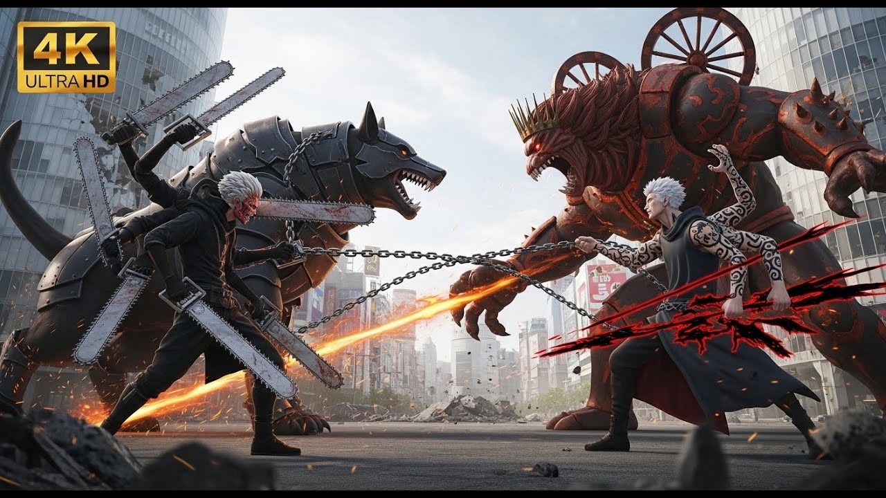 Chainsaw Man Unlocks Devil Form, Battles The Curse King! ⚔ The Anime War
