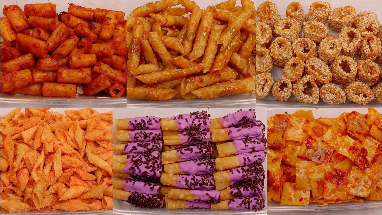 6 ISIAN TOPLES LEBARAN DARI KULIT PANGSIT. BIKINNYA MUDAH BAHANNYA MURAH || KUE KERING LEBARAN 2025