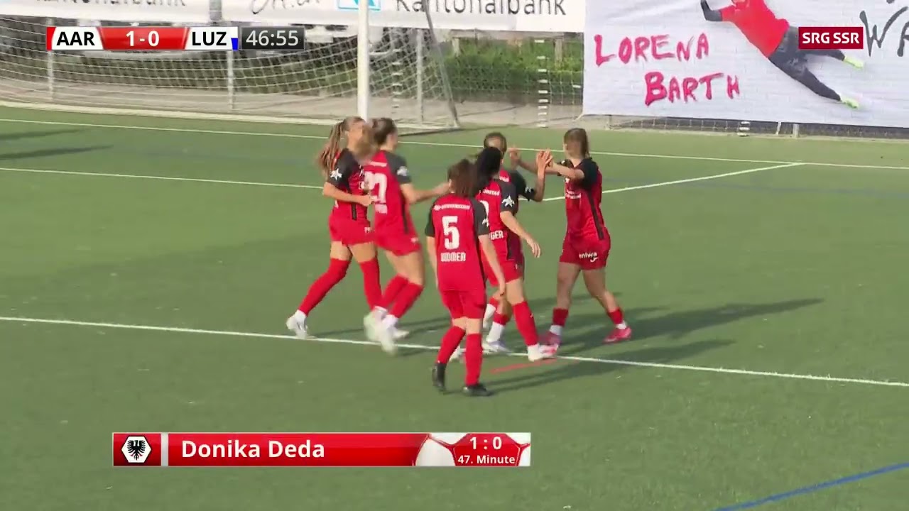 06.09.2025 Hinspiel FC Aarau Frauen   FC Luzern