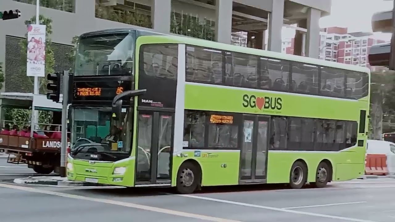 Buses at new Pasir Ris Intergrated Hub, Singapore 2025