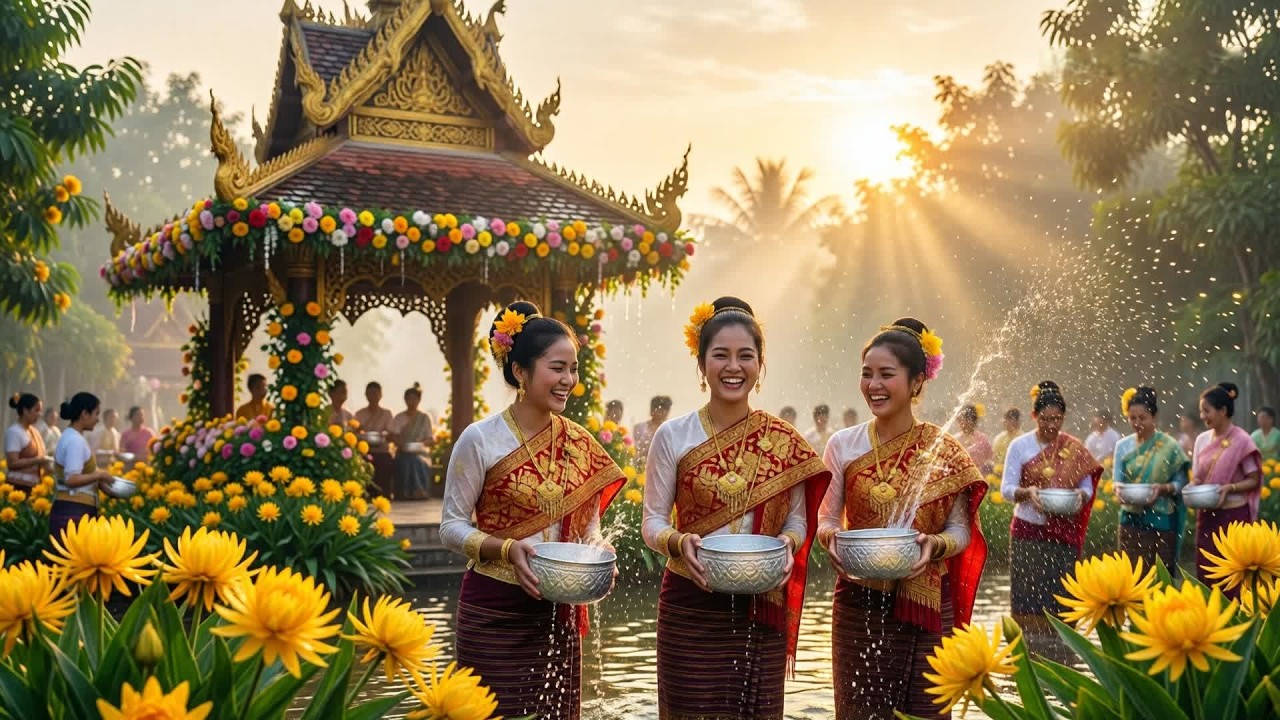 ရွှင်လန်းကာစိတ်ချမ်းသာကြစေ - J-Fire (Water Festival | Festival Remix) | Myanmar Remix Official