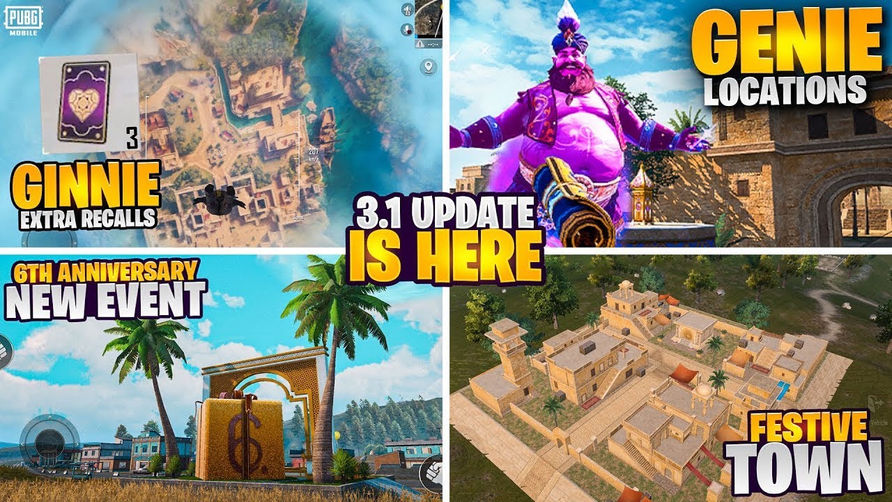 3.1 Update Features | Boxs Location | How to use Grooving Grenade amd Portal Stuff | (PUBGMOBILE)