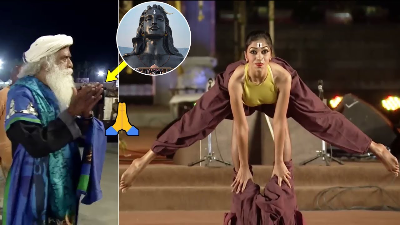 Sadhguru Impressed With nritarutya ensemble Performance at Isha Foundation Mahashivratri 2024