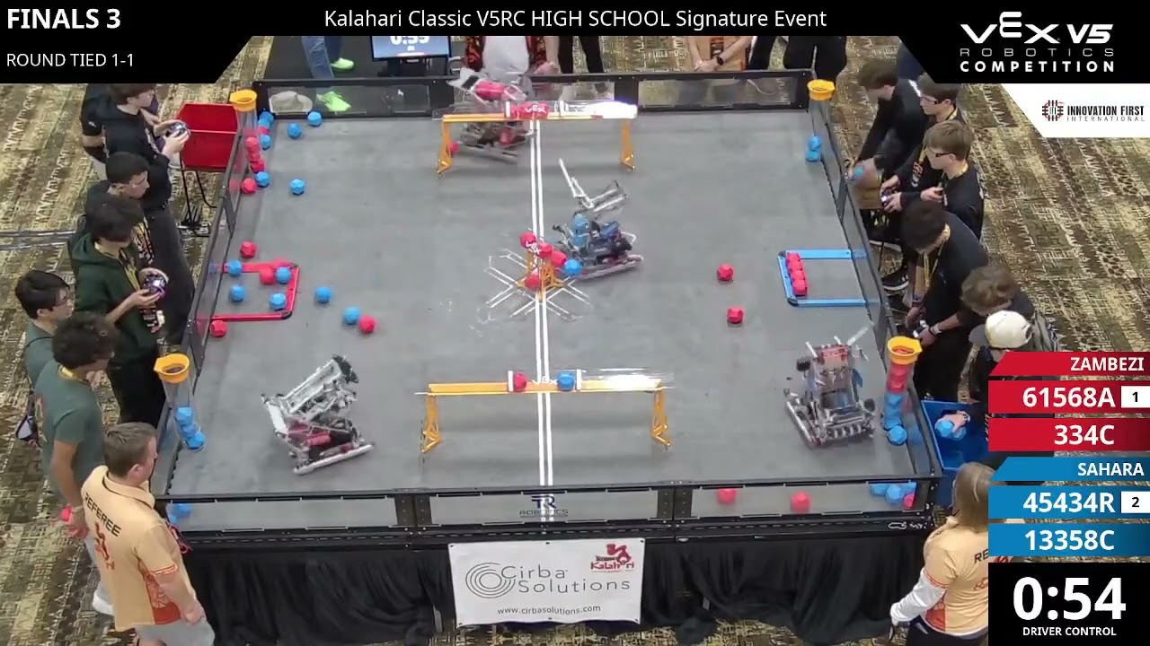 Kalahari Classic : Finals - Final #1-3 - 61568A & 334C vs 45434R & 13358C - Auton + Driver