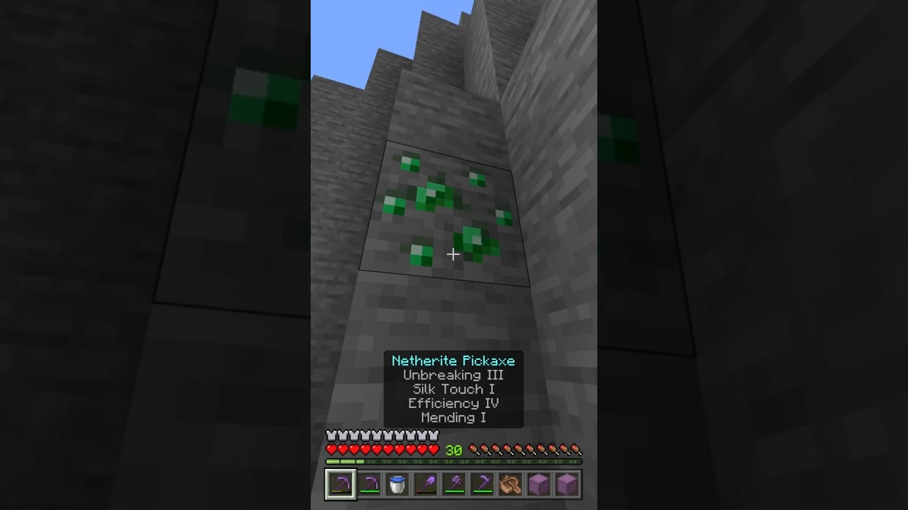 I&rsquo;m making it a mission to find Deepslate Emerald Ore - Minecraft