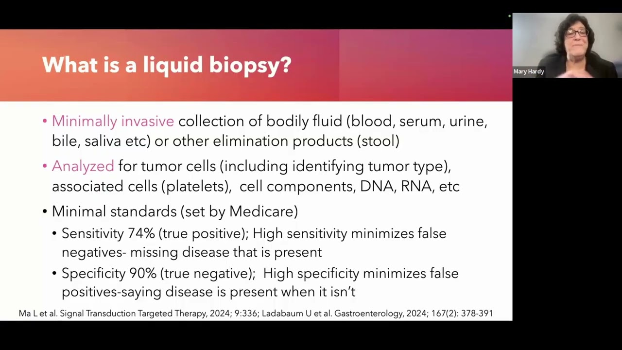 Understanding Liquid Biopsies for Cancer Detection and Monitoring with Mary Hardy, MD