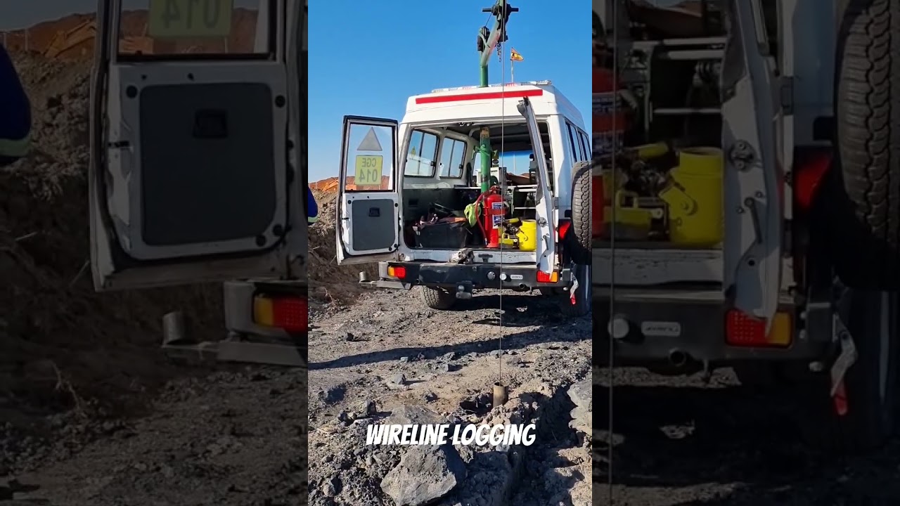 wireline logging #boreholedrilling #geophysics #geology #logging