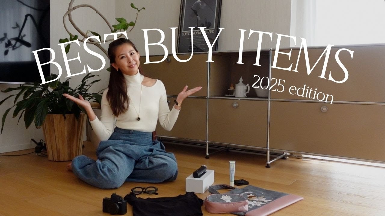 【2025ベストバイ】本当に買ってよかった神アイテム10選👑ジュエリー｜家電｜美容｜メガネ｜ガジェット