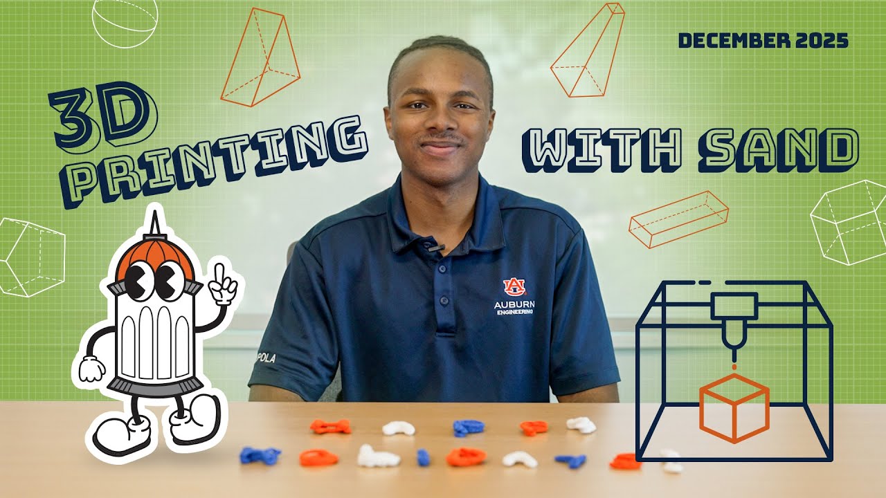 3D-Printing with Sand - December Activity