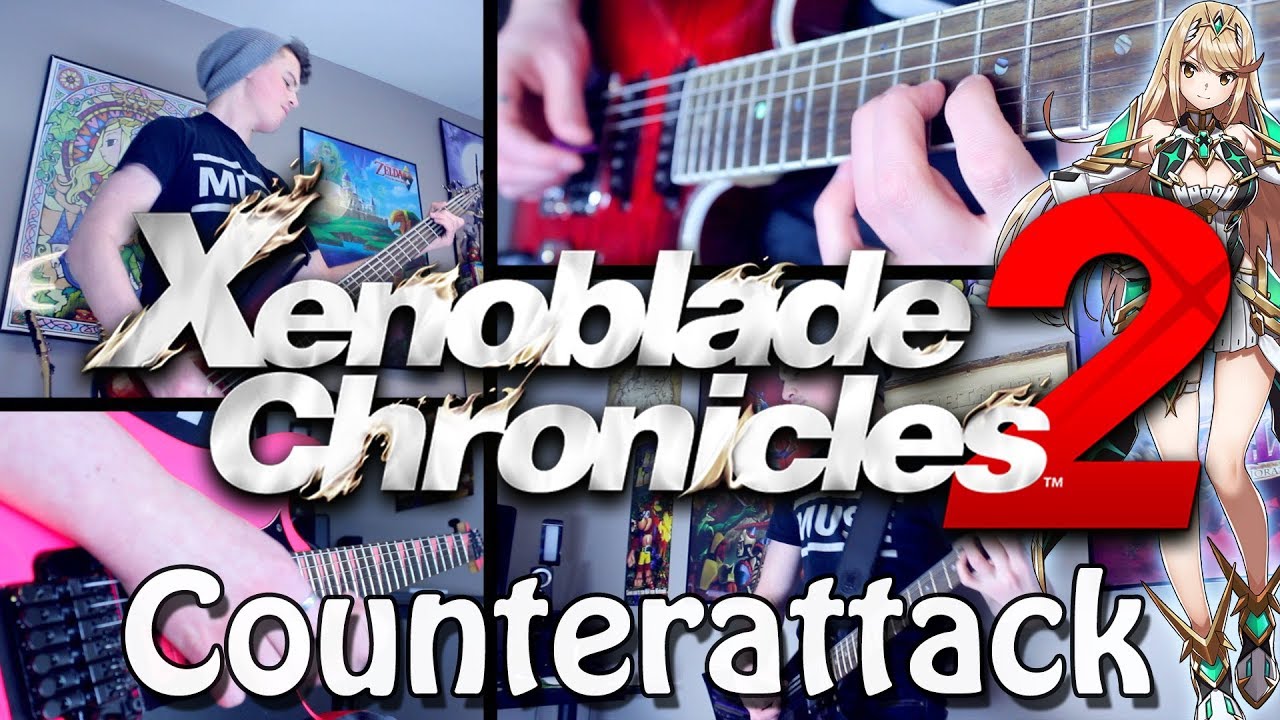 Counterattack - Xenoblade Chronicles 2 (Rock/Metal) Guitar Cover | Gabocarina96
