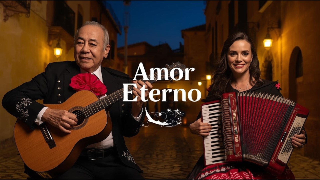 Tradición de Amor Mariachi Latino: Serenata Antigua para el Alma en Paz | Guitarra y Acordeón