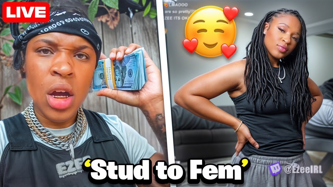 Ezee’s Stud to Fem Transformation (FULL VIDEO) #LIVE
