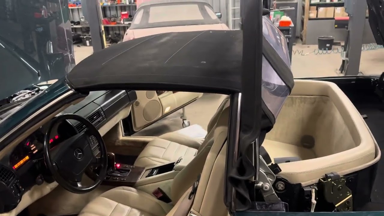 R129 sl320 sl500 automatyczny dach naprawa