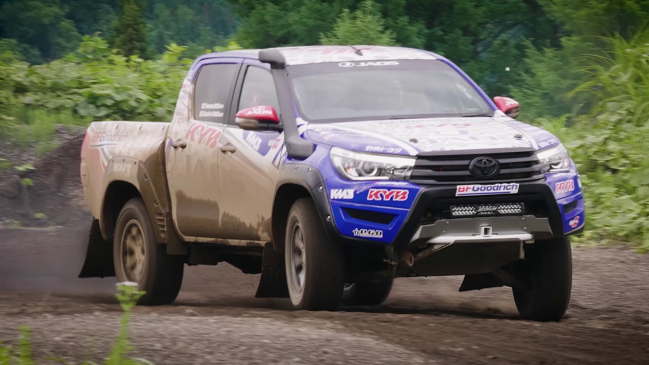 KYB JAOS_Asia Cross Country Rally 2018 (Test drive)