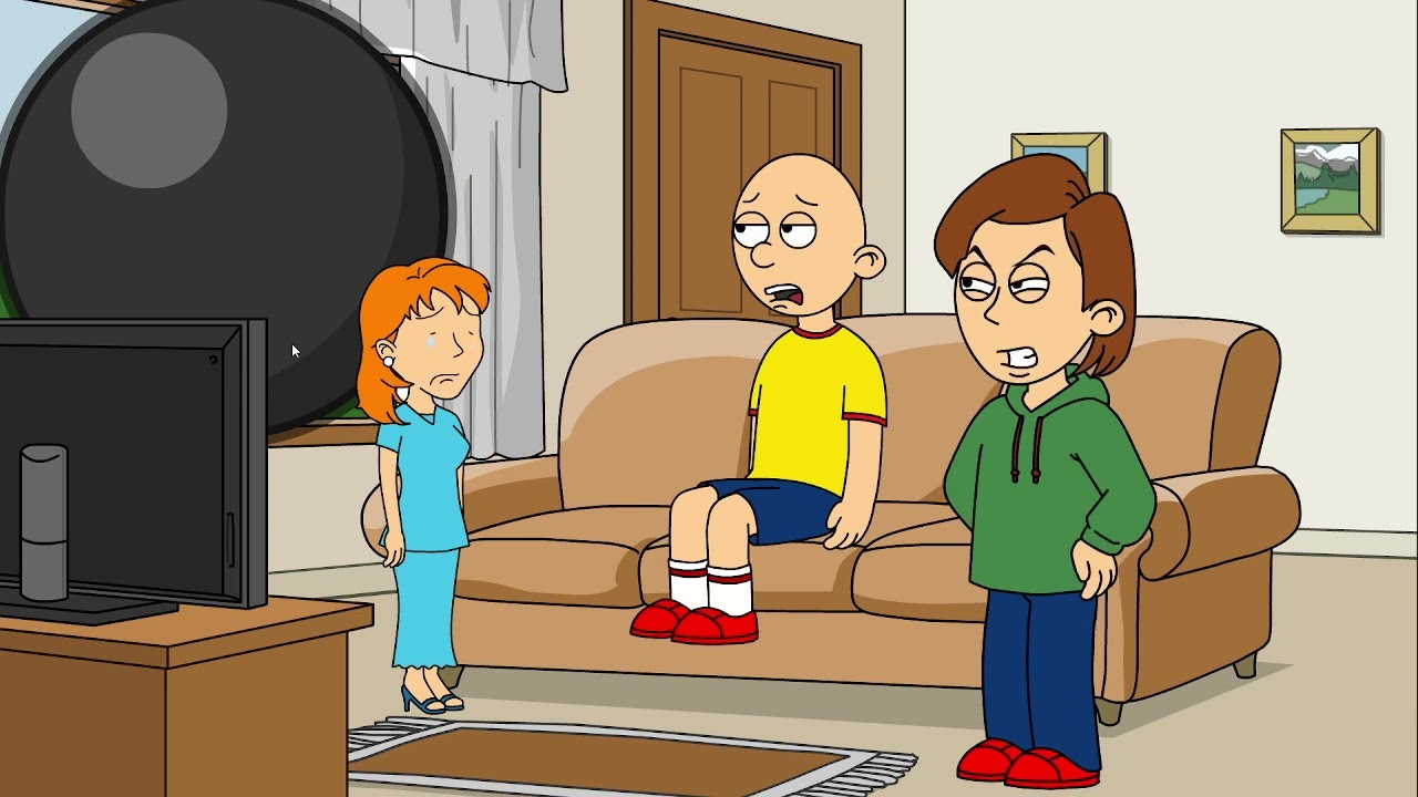 Rosie gets grounded for framing caillou