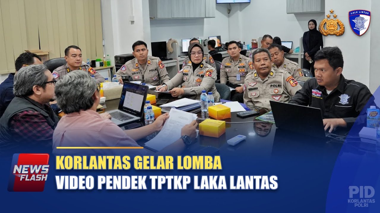 KORLANTAS GELAR LOMBA VIDEO PENDEK TPTKP LAKA LANTAS / NTMC POLRI